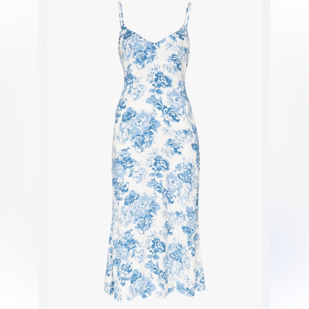 Reformation Floral Midi Dress 0